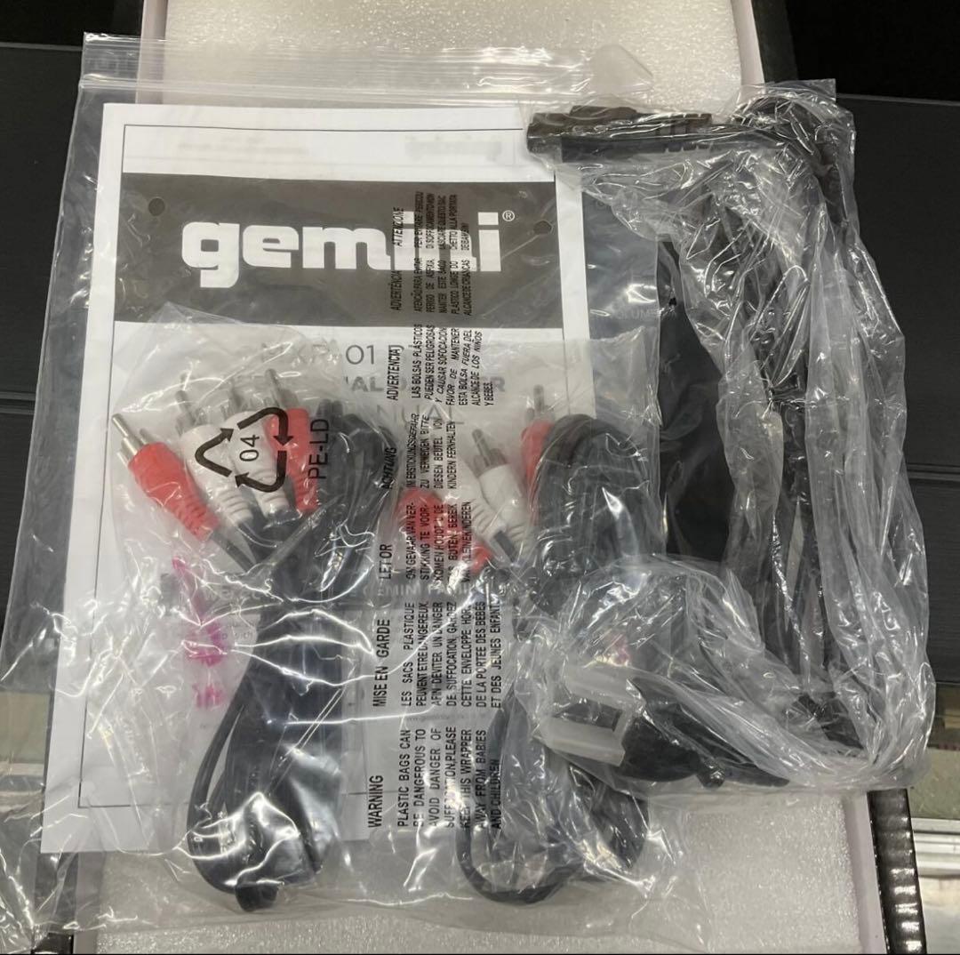 gemini MXR-01 BT DJミキサー Bluetooth機能搭載 新品