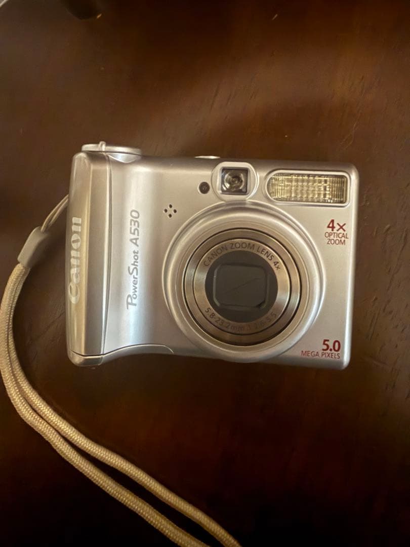 動作確認済 Canon キャノンPowerShot A530 電池稼働　カメラ