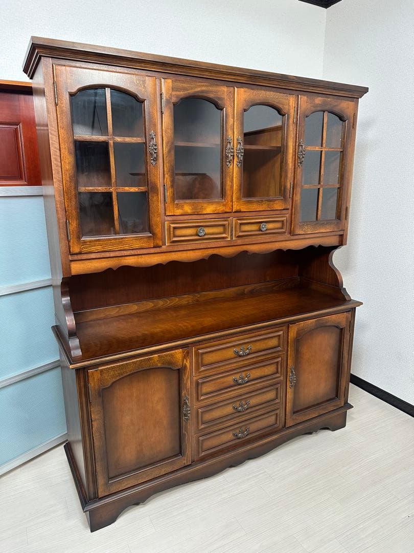 カリモク コロニアルシリーズ 食器棚 カップボード ダイニングボード ※iso※