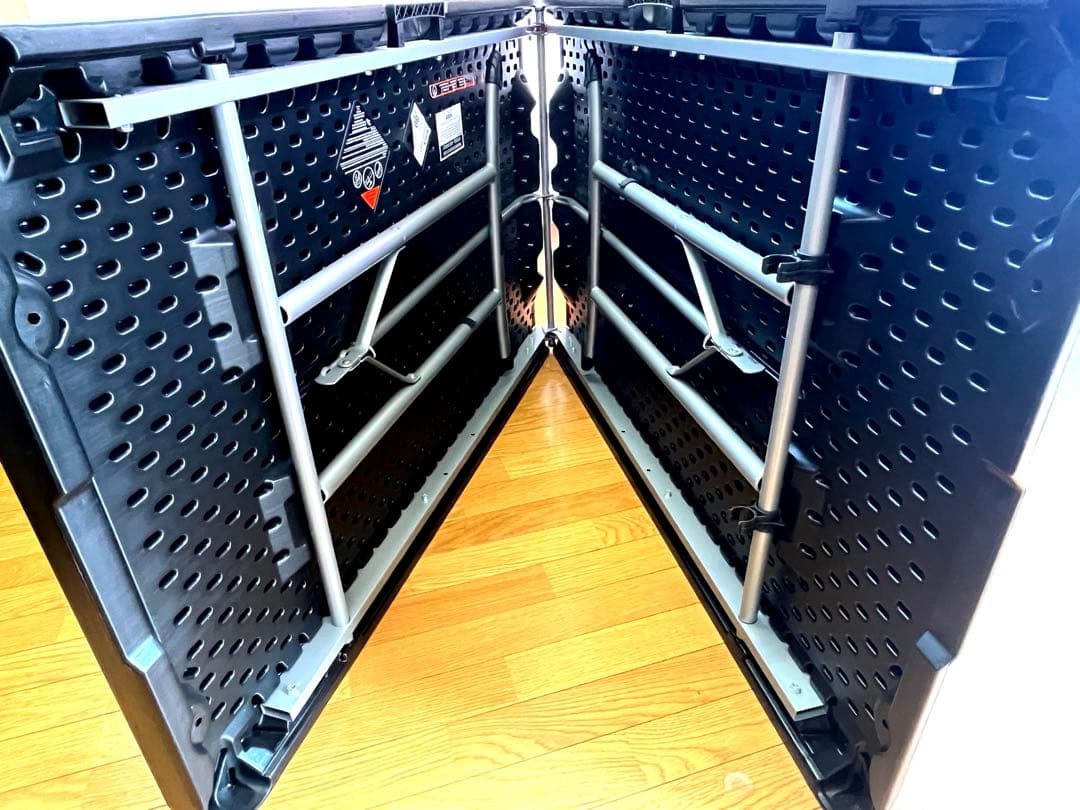 LIFETIMEライフタイム　折りたたみテーブル 8フィート約244cmブラック