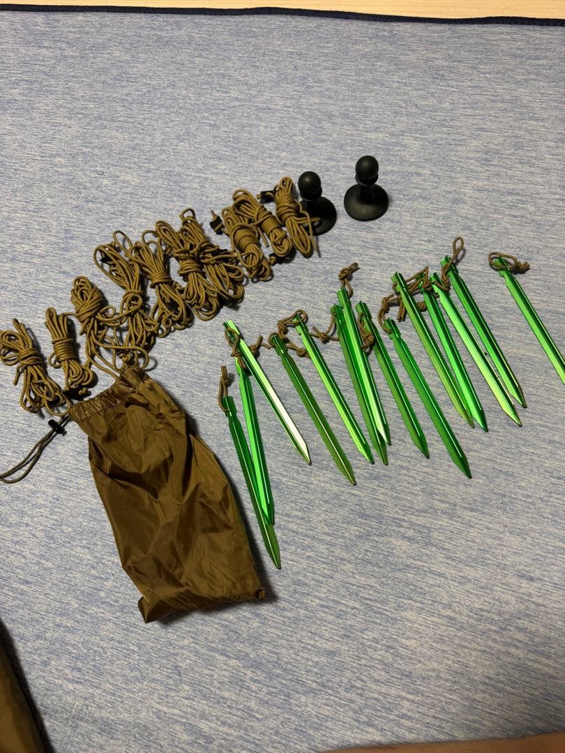 ワンティグリス　ソロホームステッド　ポリエステル　パップテント　軍幕