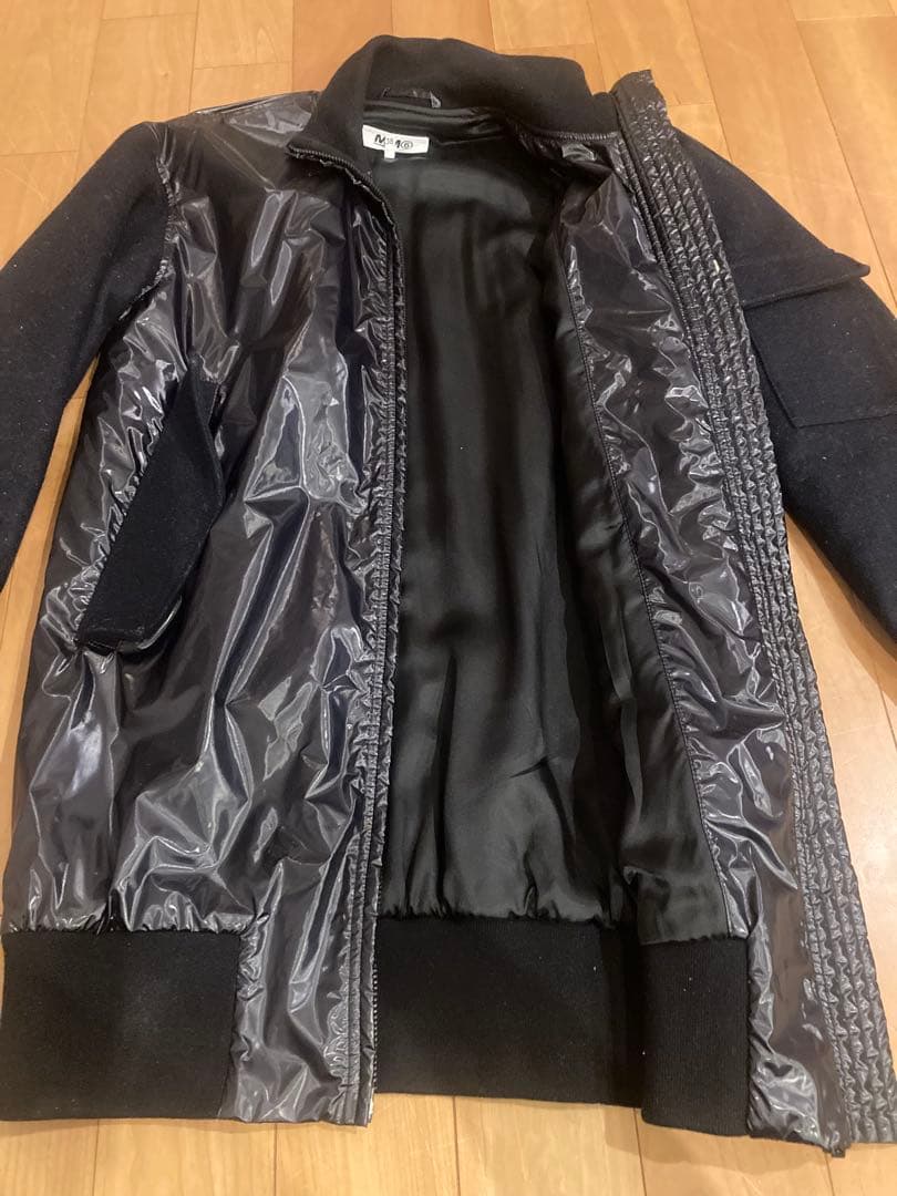 MM6 MaisonMartin margiela 異素材中綿コート　エムエム6