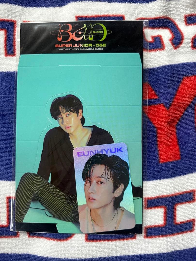 SUPER JUNIOR-D&E ホログラムフォトカードセットBAD ウニョク