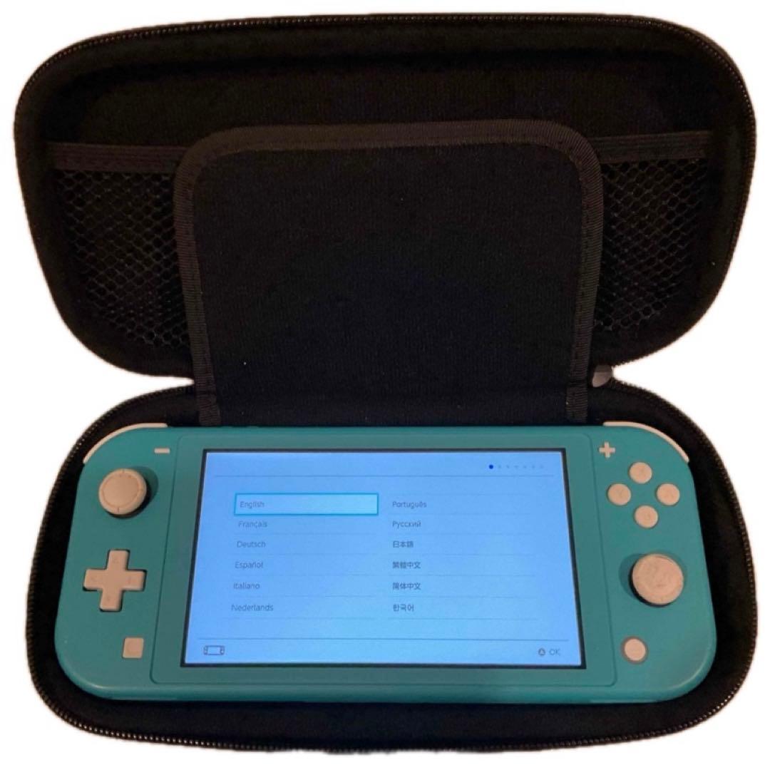 swichライト　とケース　画面保護シートのセット