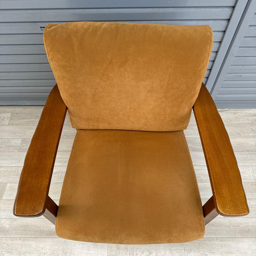 柏木工　かしわ　シングルソファ　1人掛け　ソファ　②