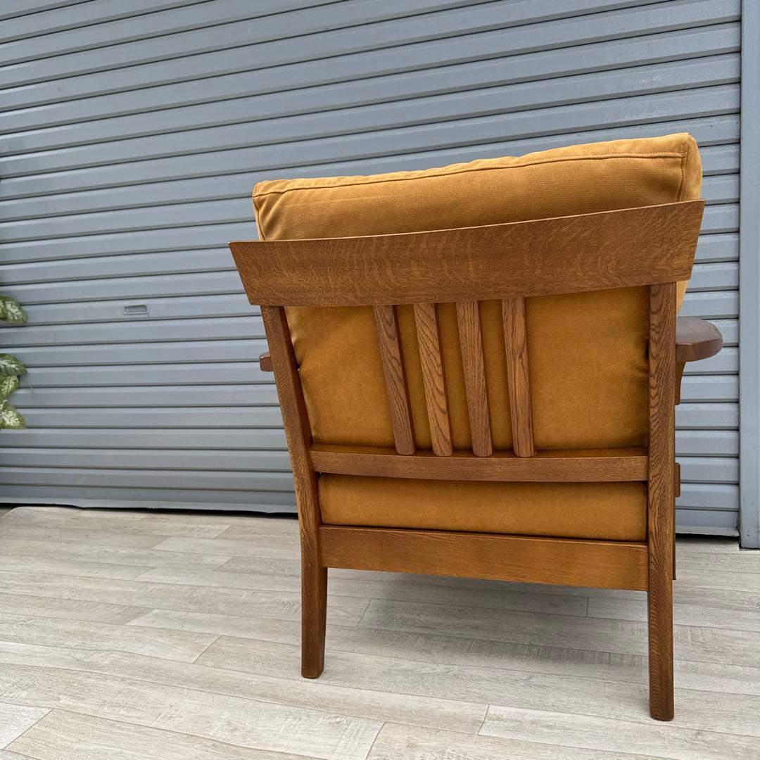 柏木工　かしわ　シングルソファ　1人掛け　ソファ　②