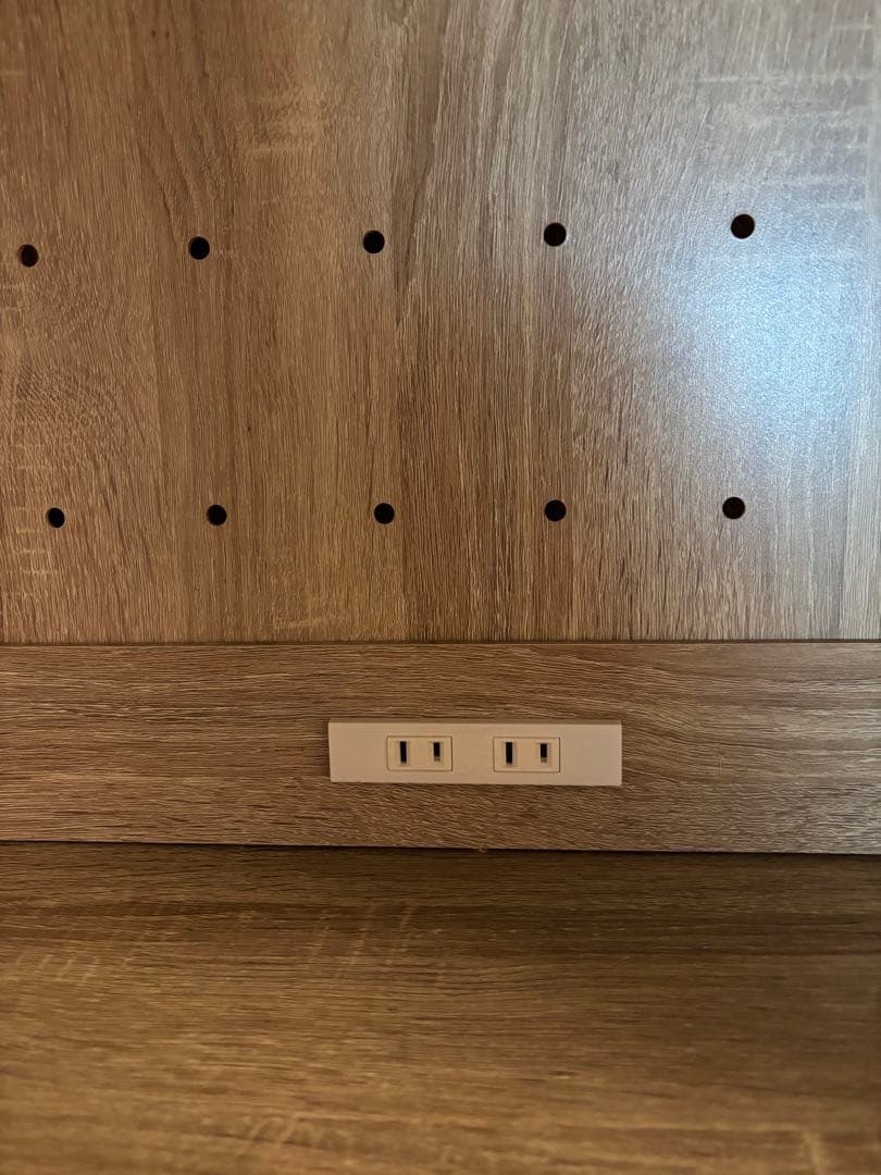 LOWYA【送料込み】 【コンセント付き】食器棚 幅90cm