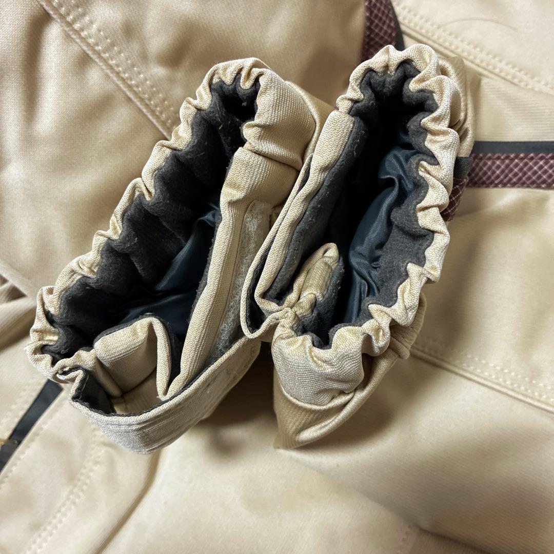 フェニックス　スキー　スノボ　ウエア　上下セット　ベージュ　グレー　L