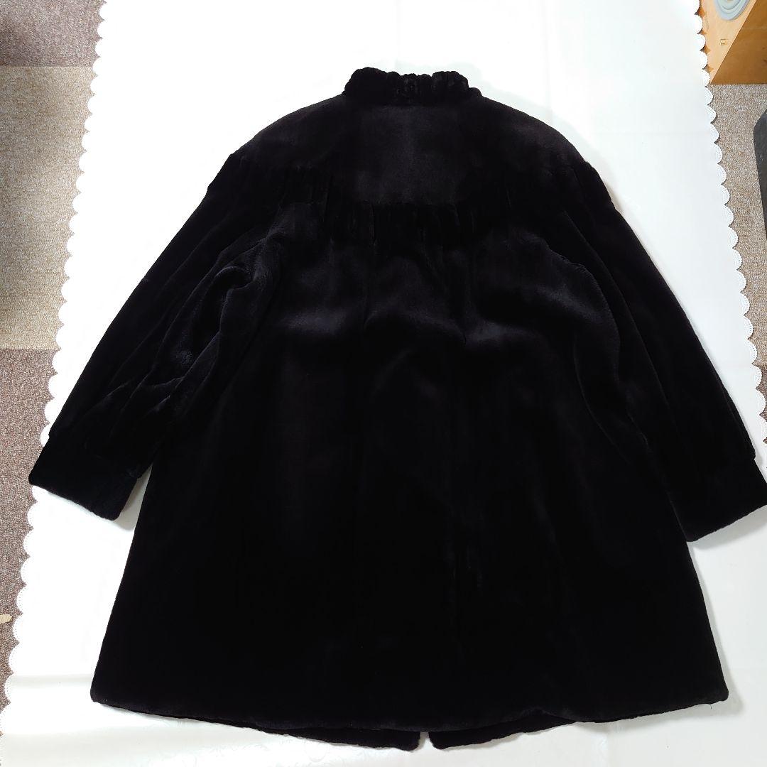 CRESCE MOONBAT リアルファーコート 毛皮コート ムーンバット