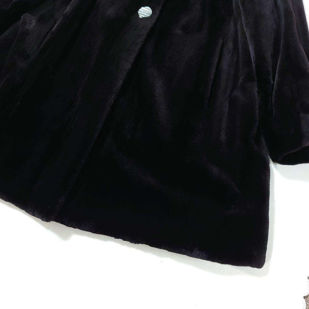 CRESCE MOONBAT リアルファーコート 毛皮コート ムーンバット