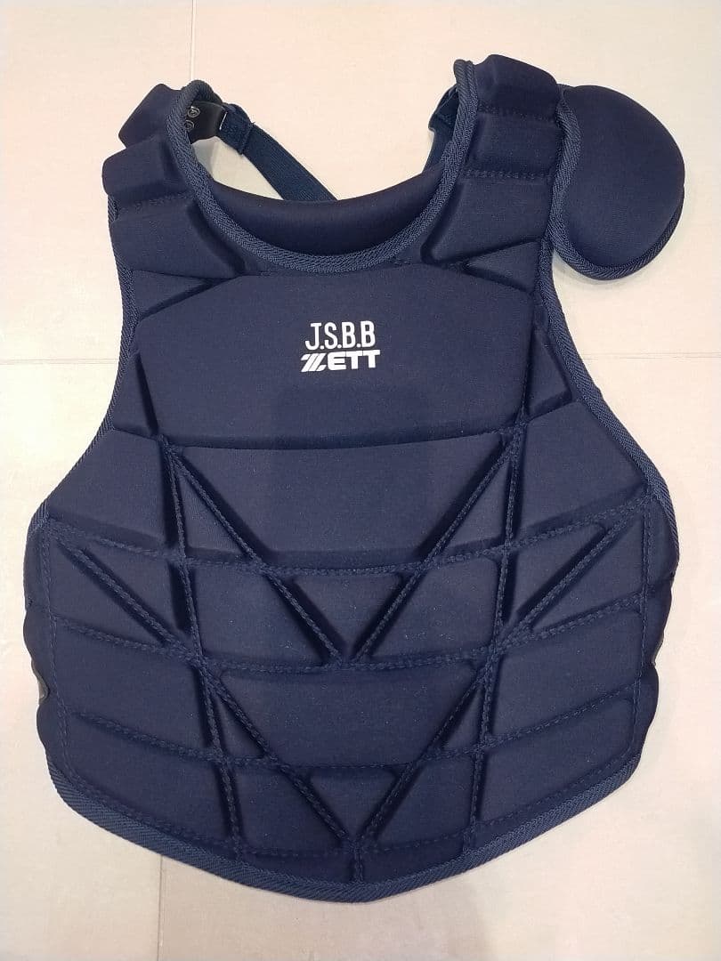 ZETT JSBB 少年軟式用キャッチャー防具セット ネイビー