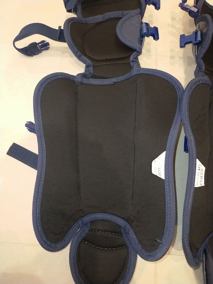 ZETT JSBB 少年軟式用キャッチャー防具セット ネイビー