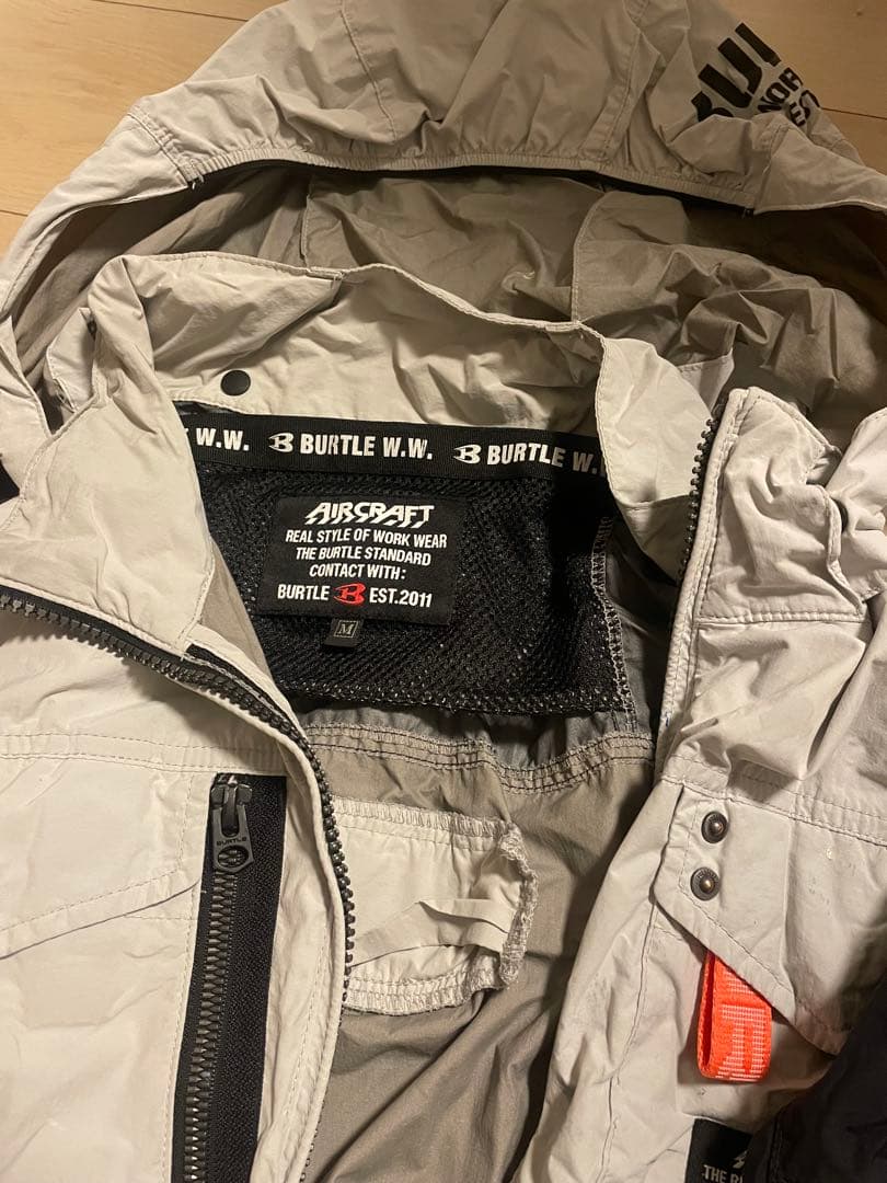 Burtle 空調服 Mサイズ バッテリー付き