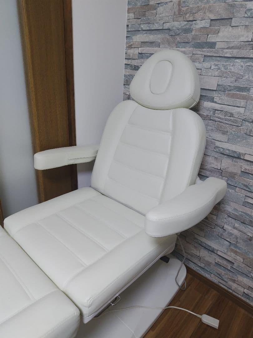 ホワイトエステ用ベッド リクライニング機能付き