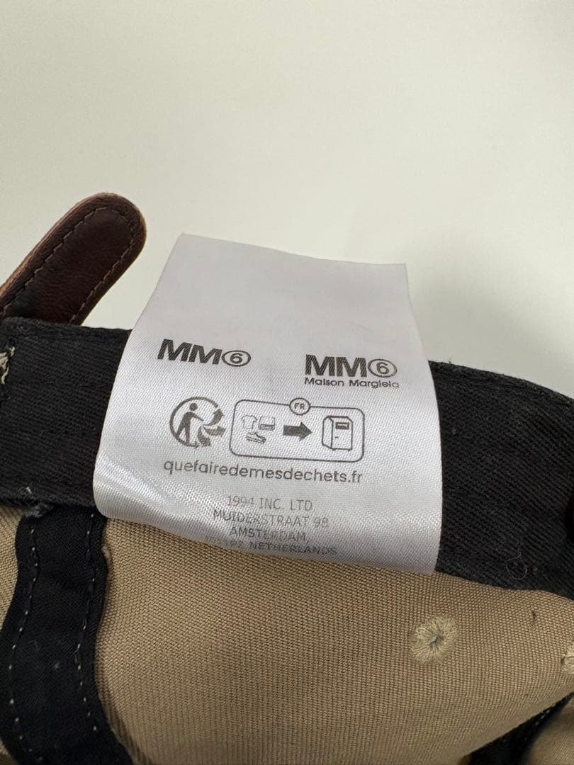 supreme mm6 コラボキャップ 上