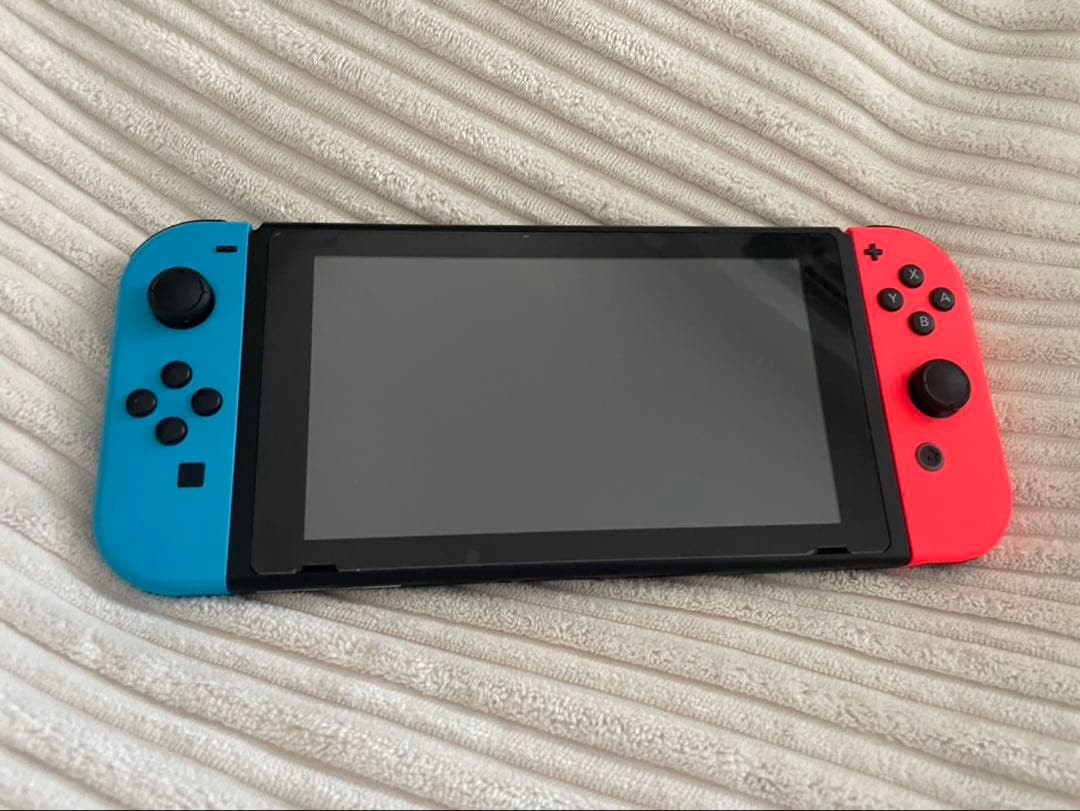 Nintendo Switch 青/赤 本体 + 付属品 +純正ケース