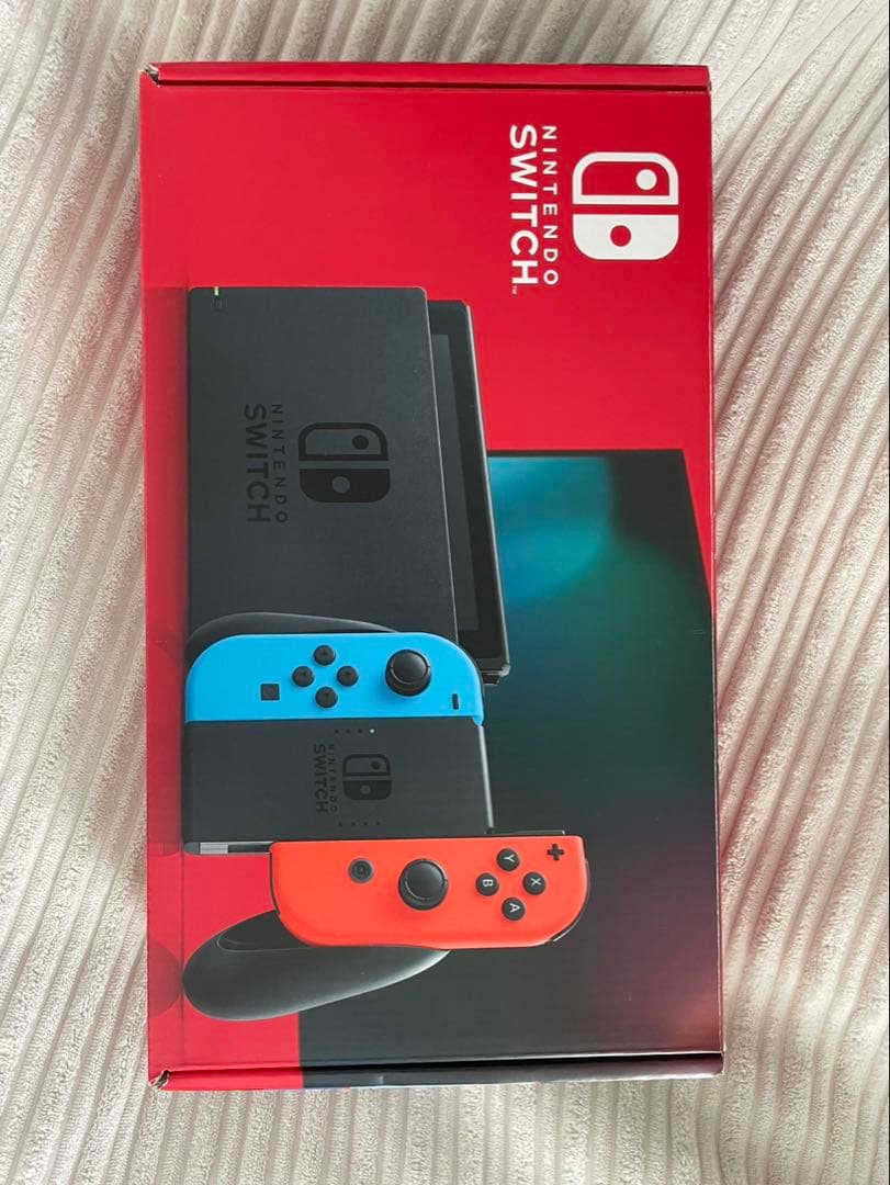 Nintendo Switch 青/赤 本体 + 付属品 +純正ケース