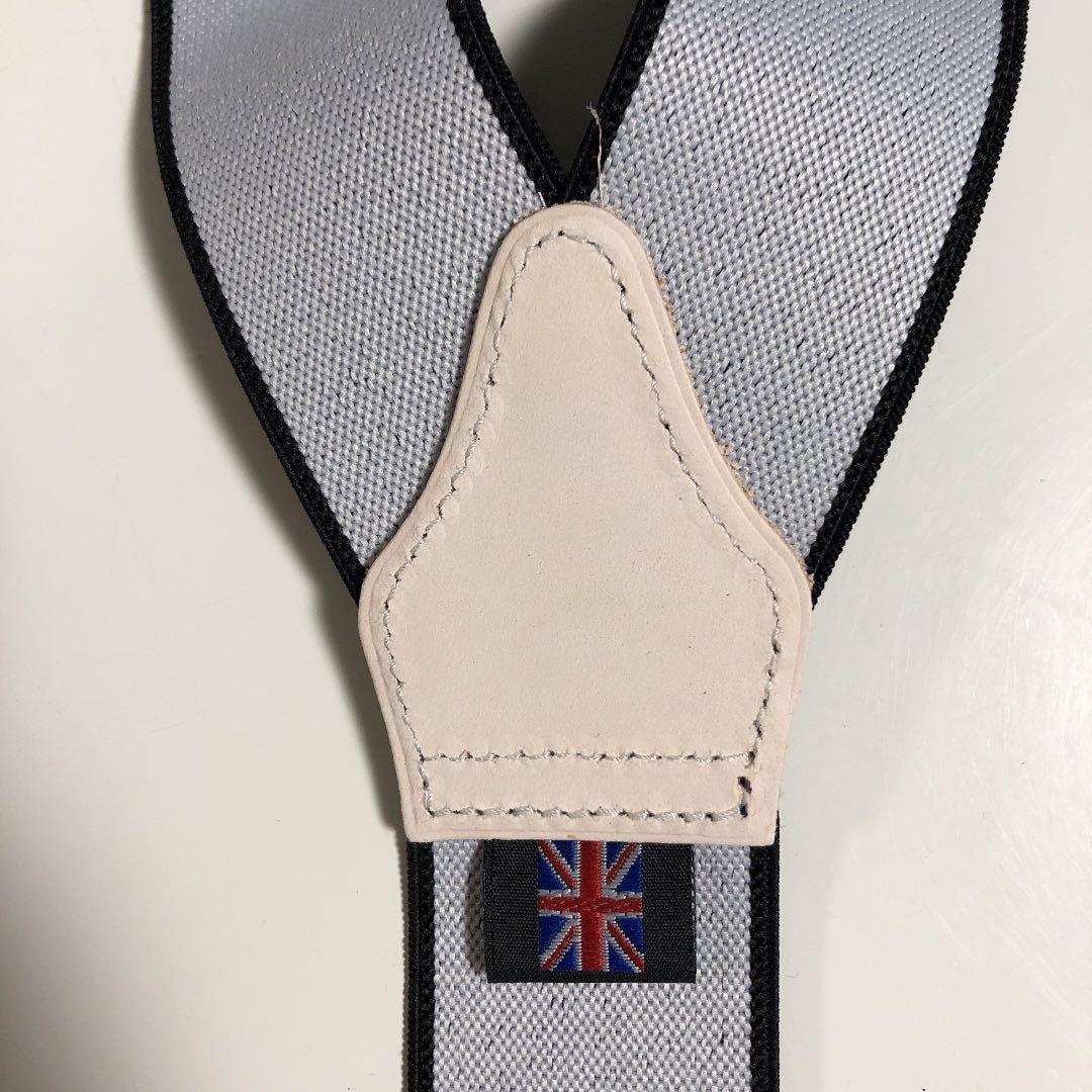 アルバートサーストン サスペンダー（ブラック無地）