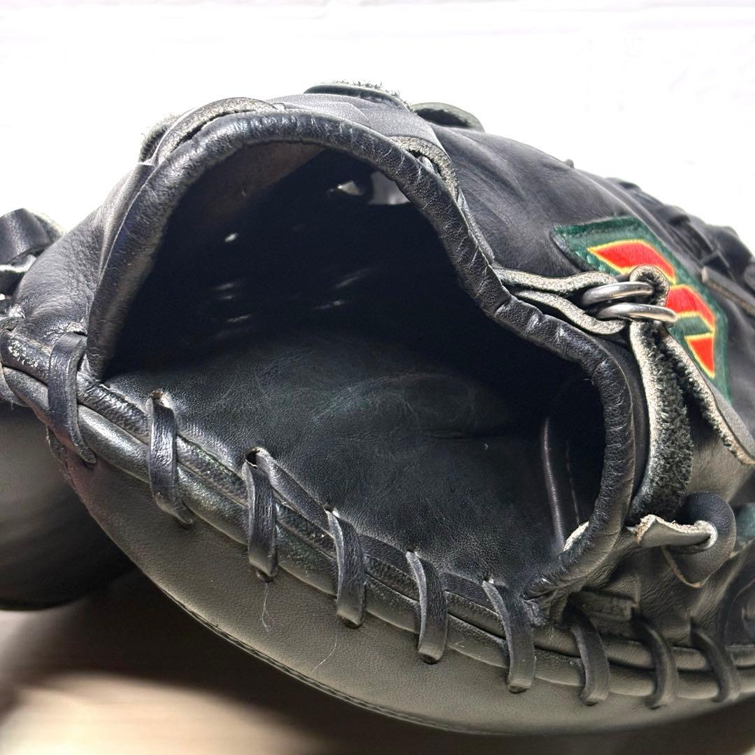 【赤ビュー】ミズノ ビューリーグ 軟式 少年 キャッチャーミット MIZUNO