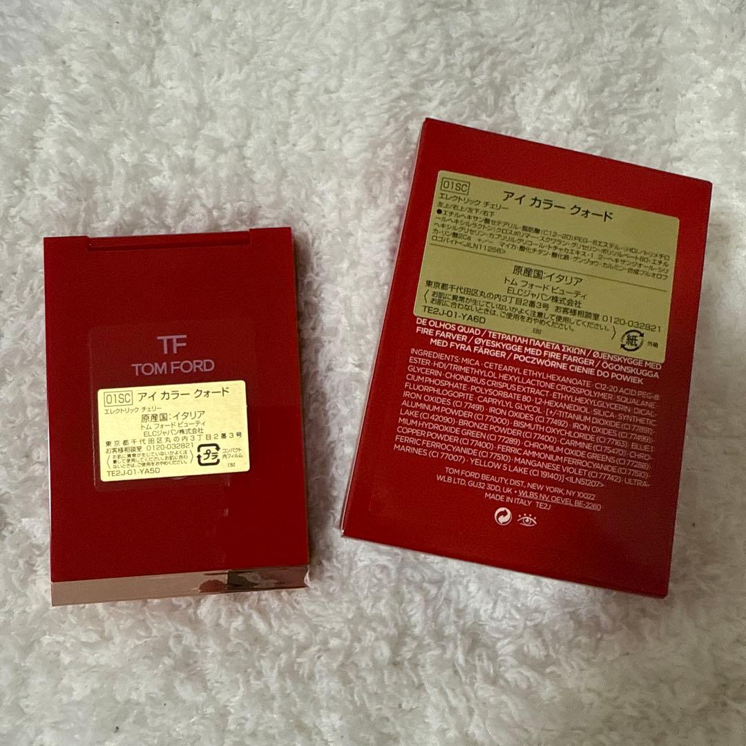 TOM FORD アイカラー クォード　エレクトリックチェリー
