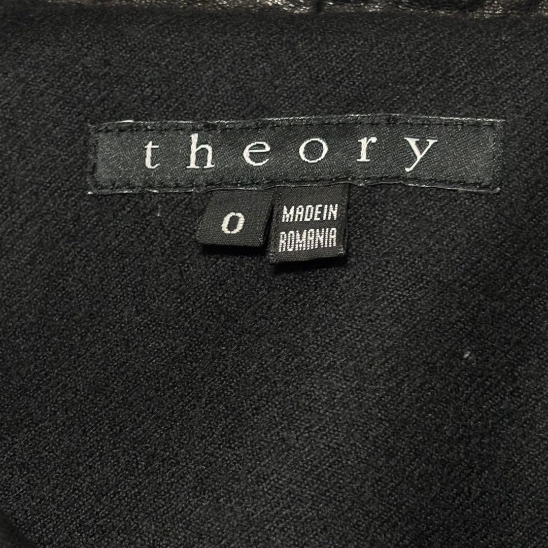 GRICO 　theory シングル ライダース ラム レザー ブルゾン