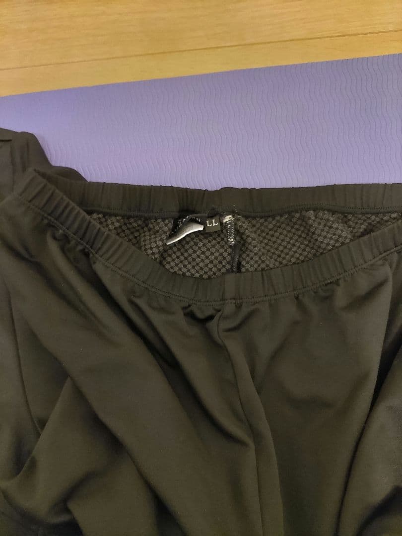 【YOSAヨサ　LuLuonルルオン】テラウェアオープンネック、スパッツ上下