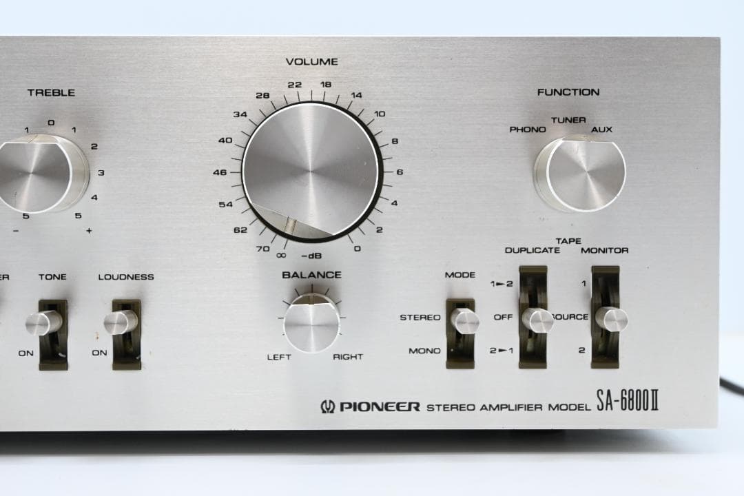 PIONEER プリメインアンプ SA-6800Ⅱ【整備済み動作品　美品】Ａ