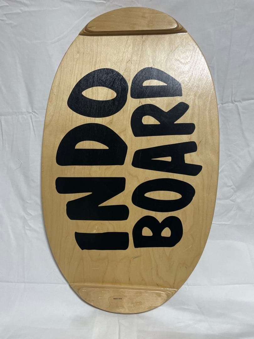 INDO BOARD バランスボード Swirl柄 専用ローラー付 美品