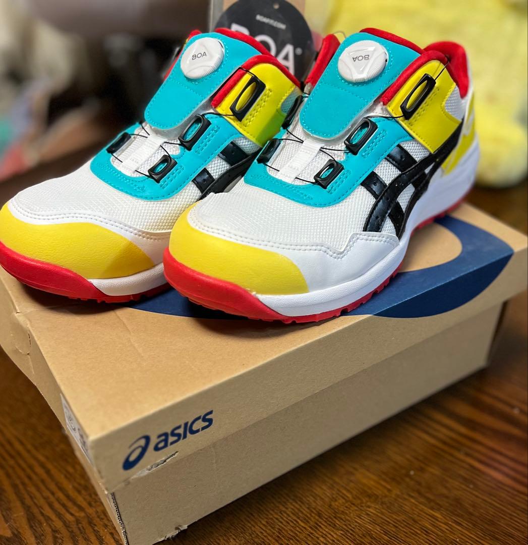 ASICS BOA 安全靴 カラフル CP209♡