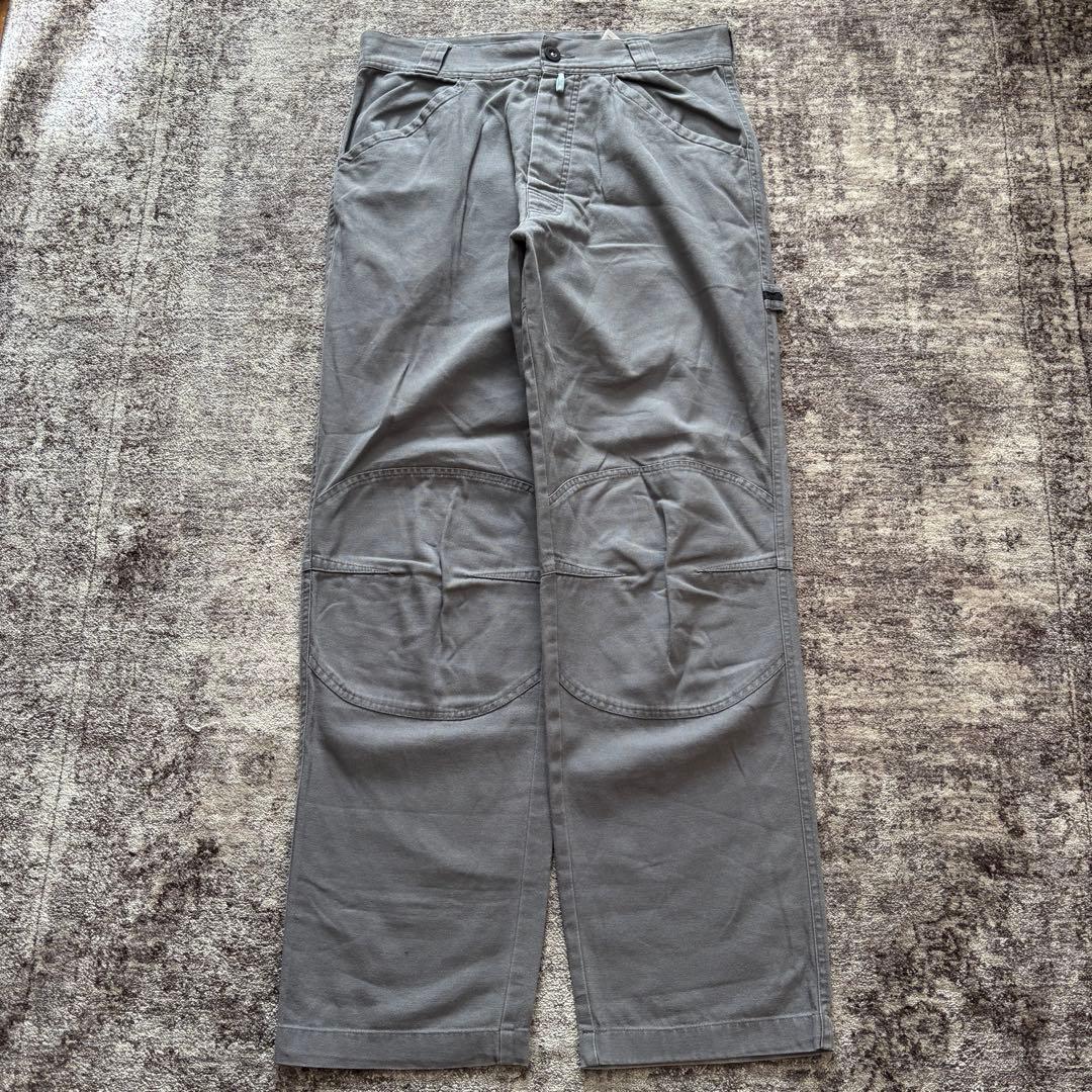 00s nike acg ダック地 ダブルニー ワークパンツ アイスグレー