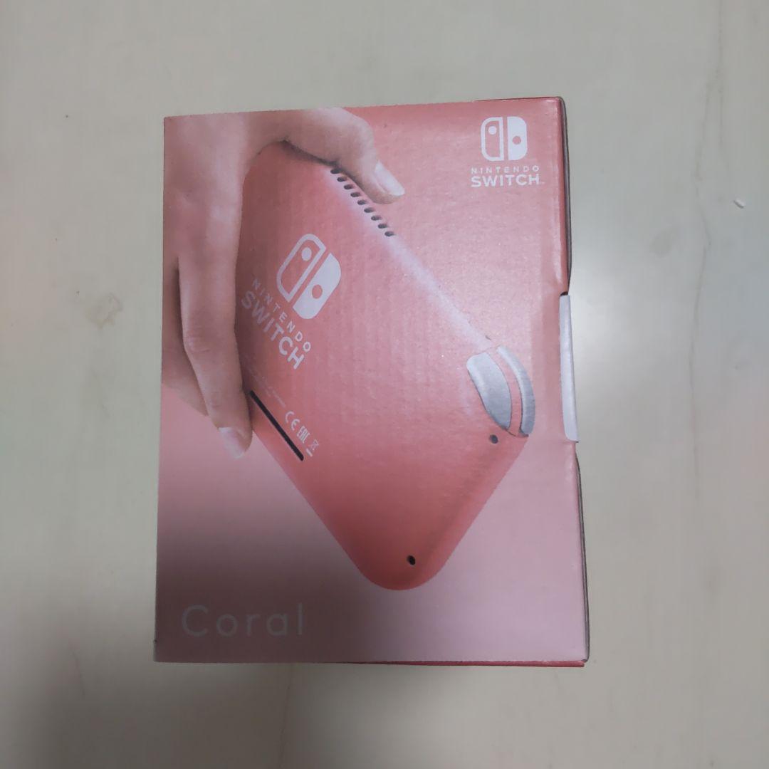 Nintendo Switch Lite 本体　コーラルピンク　新品・未使用
