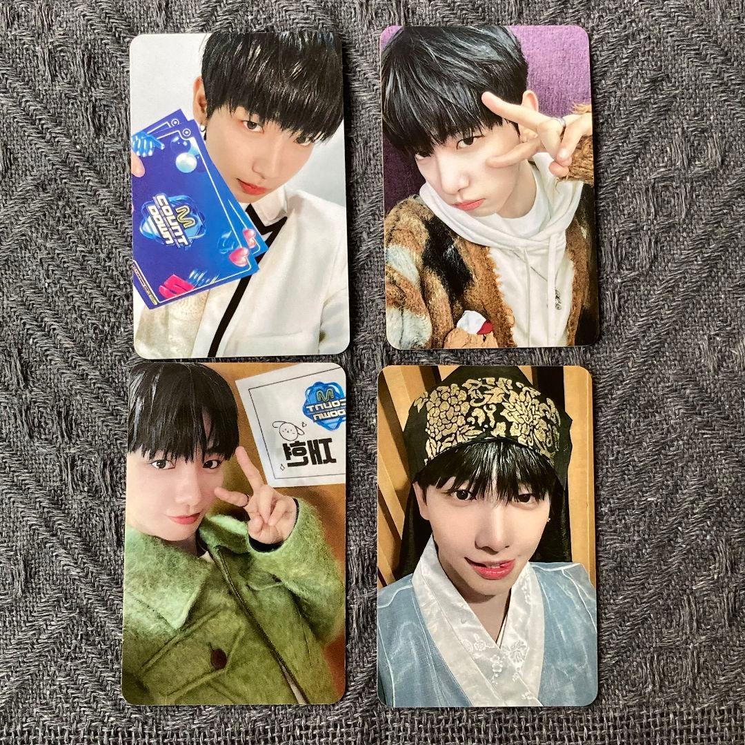 韓国 BOYNEXTDOOR ジェヒョン MC 人気歌謡 ボネクド 4枚トレカ