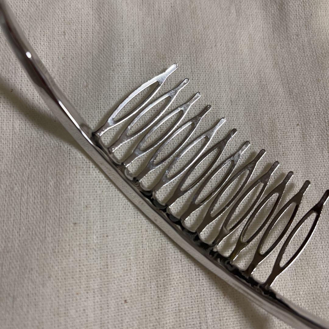 シルバー　パール付き　完売品　プリュイ　pluie