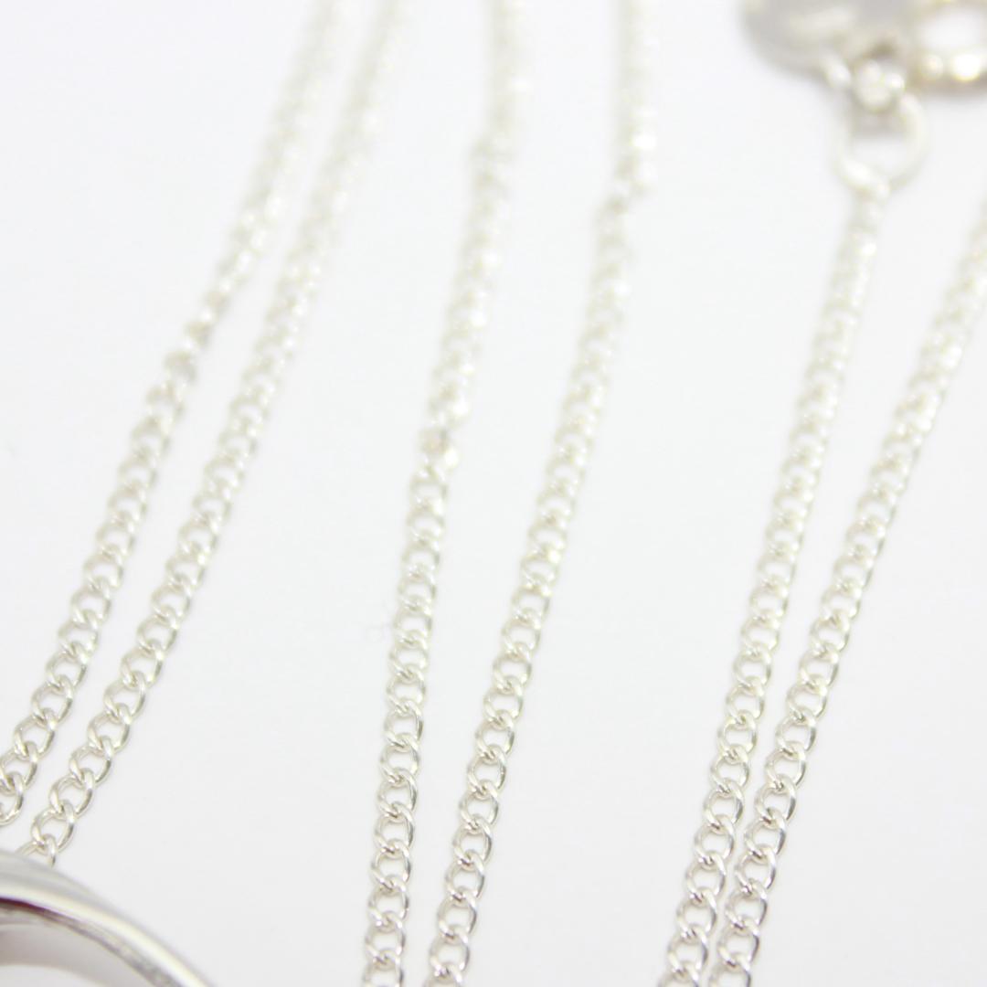 美品 Tiffany&Co. ティファニー ムーン 三日月 シルバー ネックレス