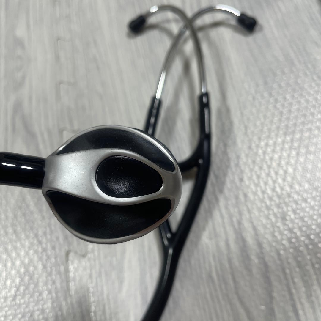聴診器 シングルヘッド　イヤーチップ、膜面付き。