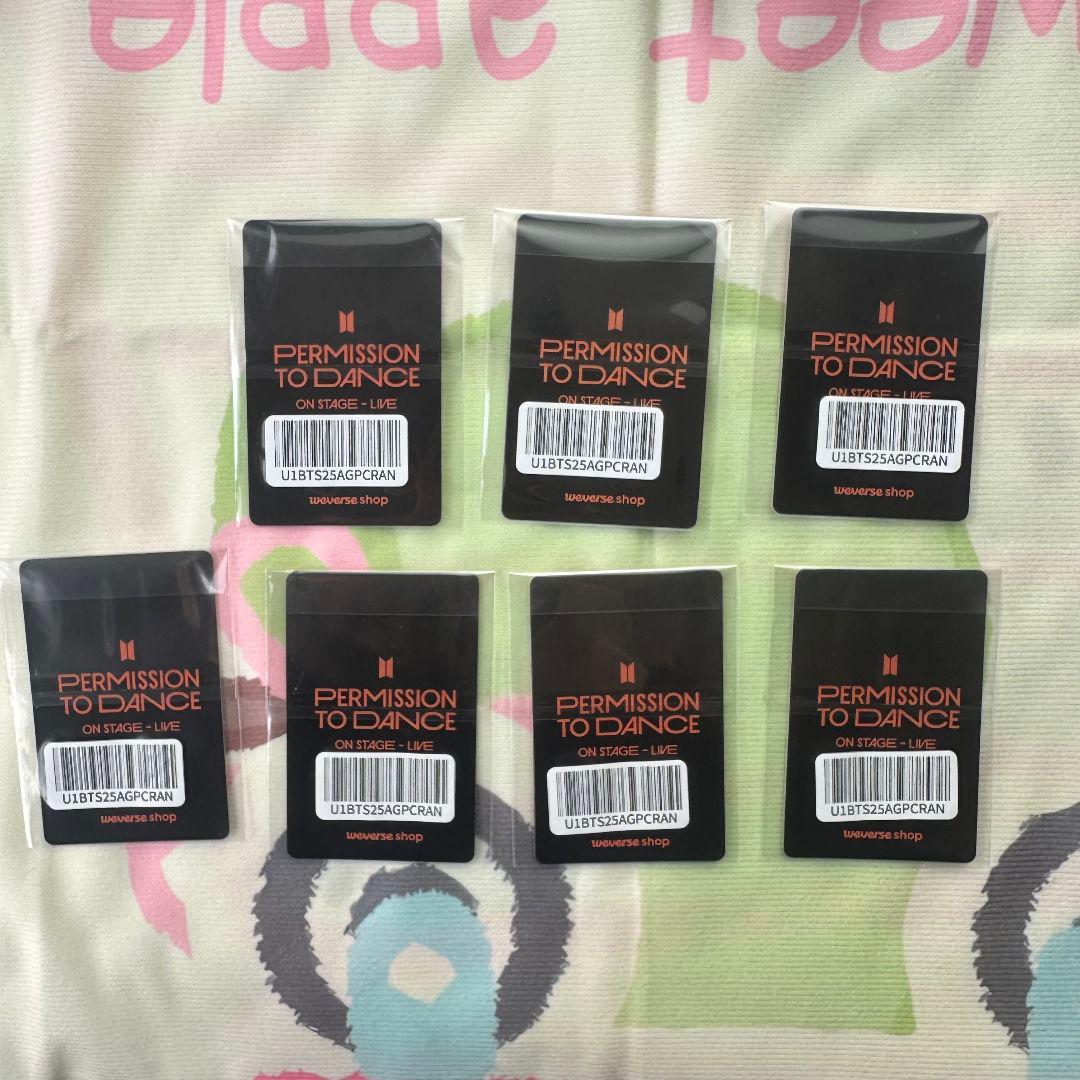 BTS PTD Global特典 トレカ 7枚