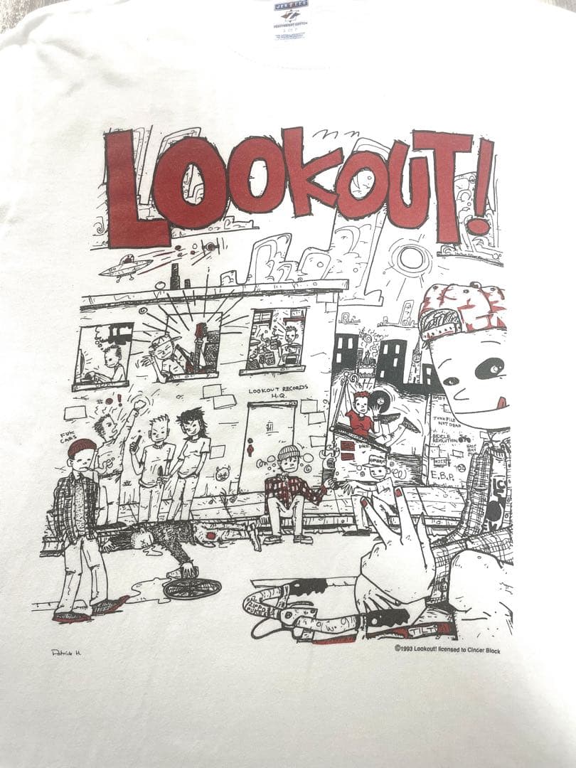 LOOKOUT RECORDS Tシャツ
