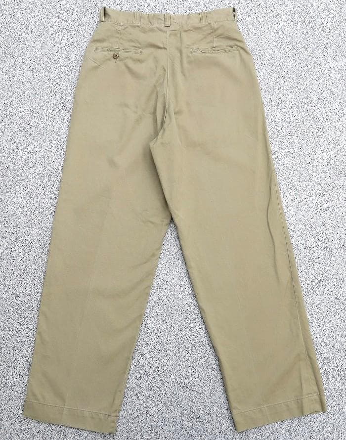 極美 W31 米軍実物 60s ARMY チノパン ベトナム戦争 ③