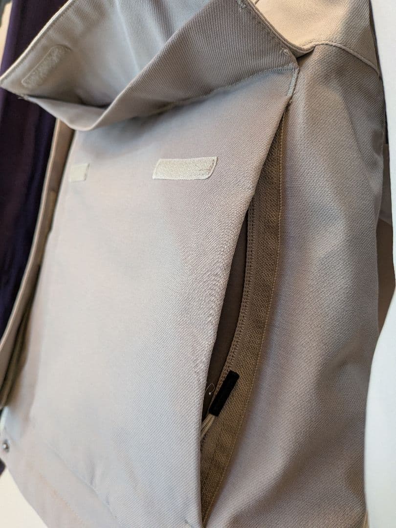 【ICEPEAK・美品】スキー・スノーボードジャケット ベージュ/ホワイト