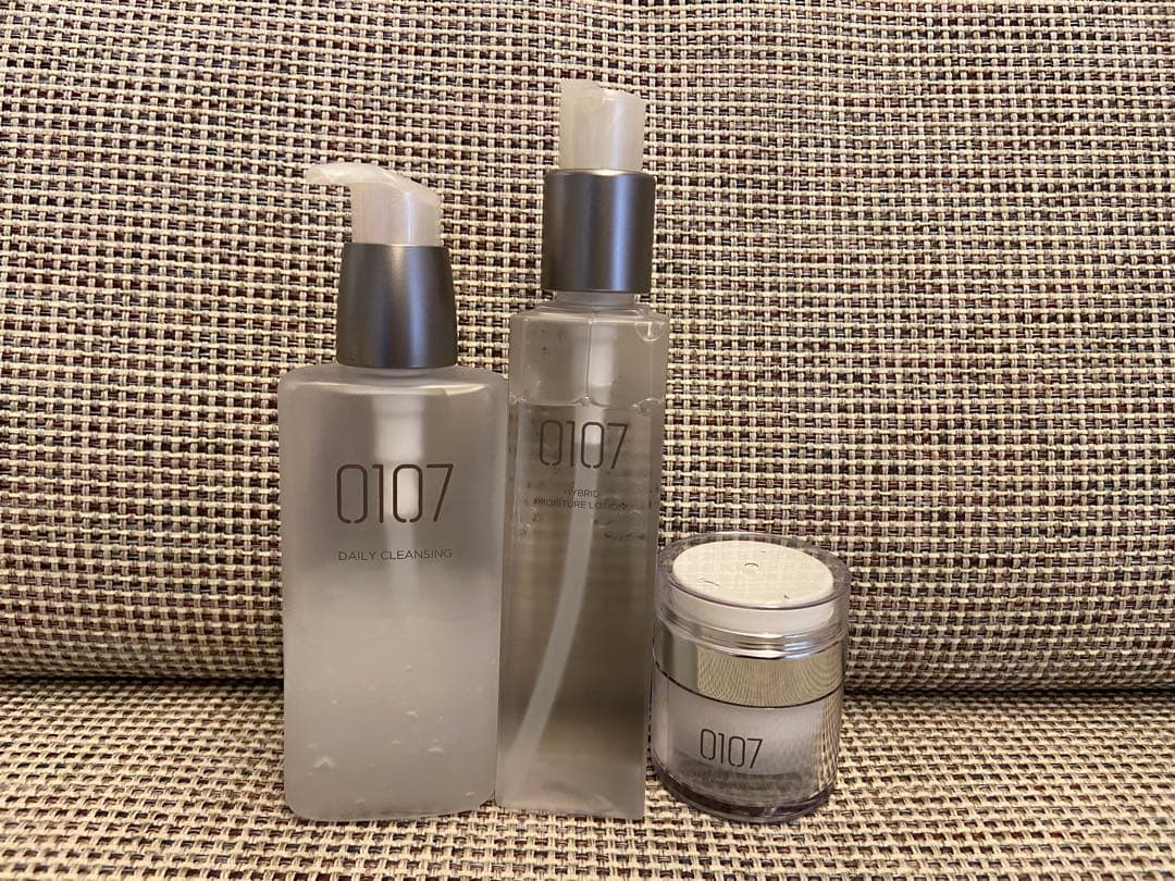 0107 ハイブリットモイスチャーローション　スリーピングクリーム　クレンジング