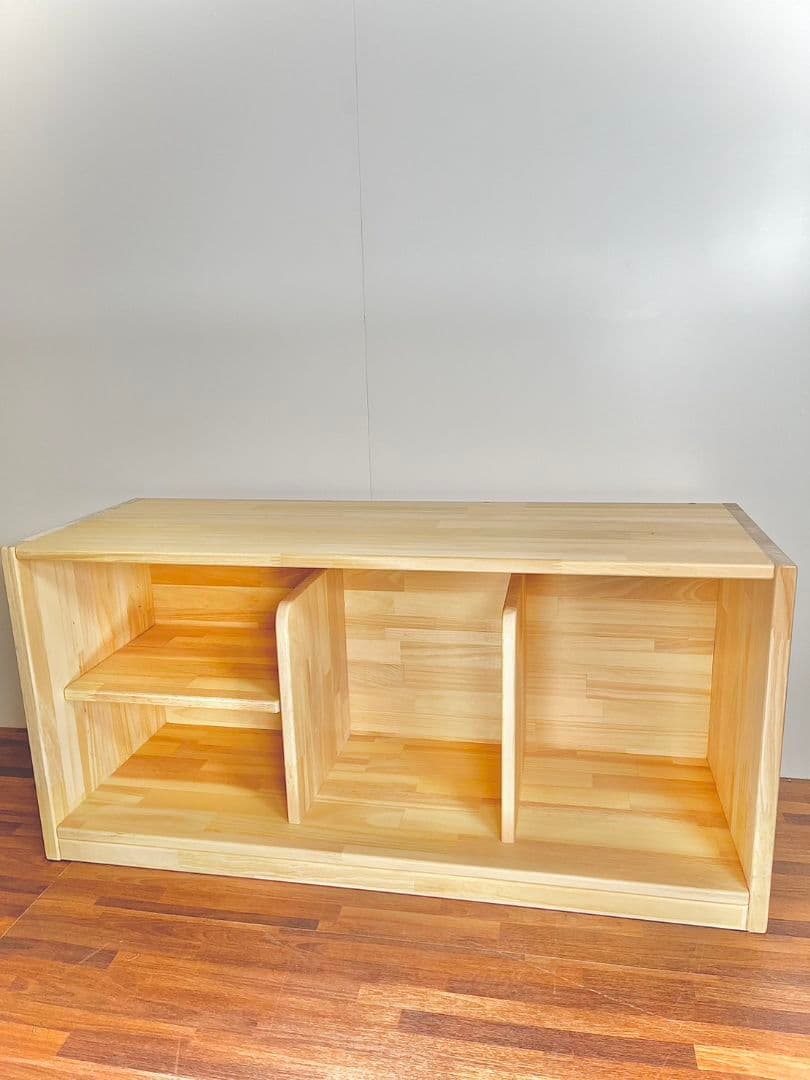 ニコニコ様　絵本棚　上下取り外しタイプ