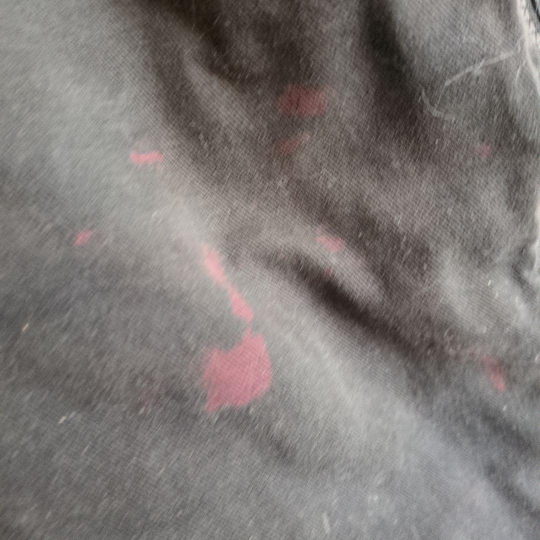 極寒対策に【RefrigiWear】中綿入り デニム オーバーオール 黒L　稀