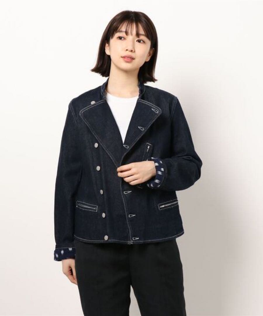 【美品】agnes b KA17 BLOUSON デニムフィフルブルゾン