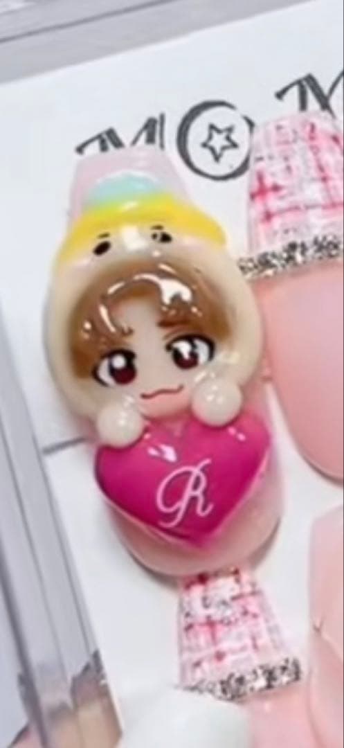 Hey! Say! JUMP ぷぅ ネイルパーツ 見本