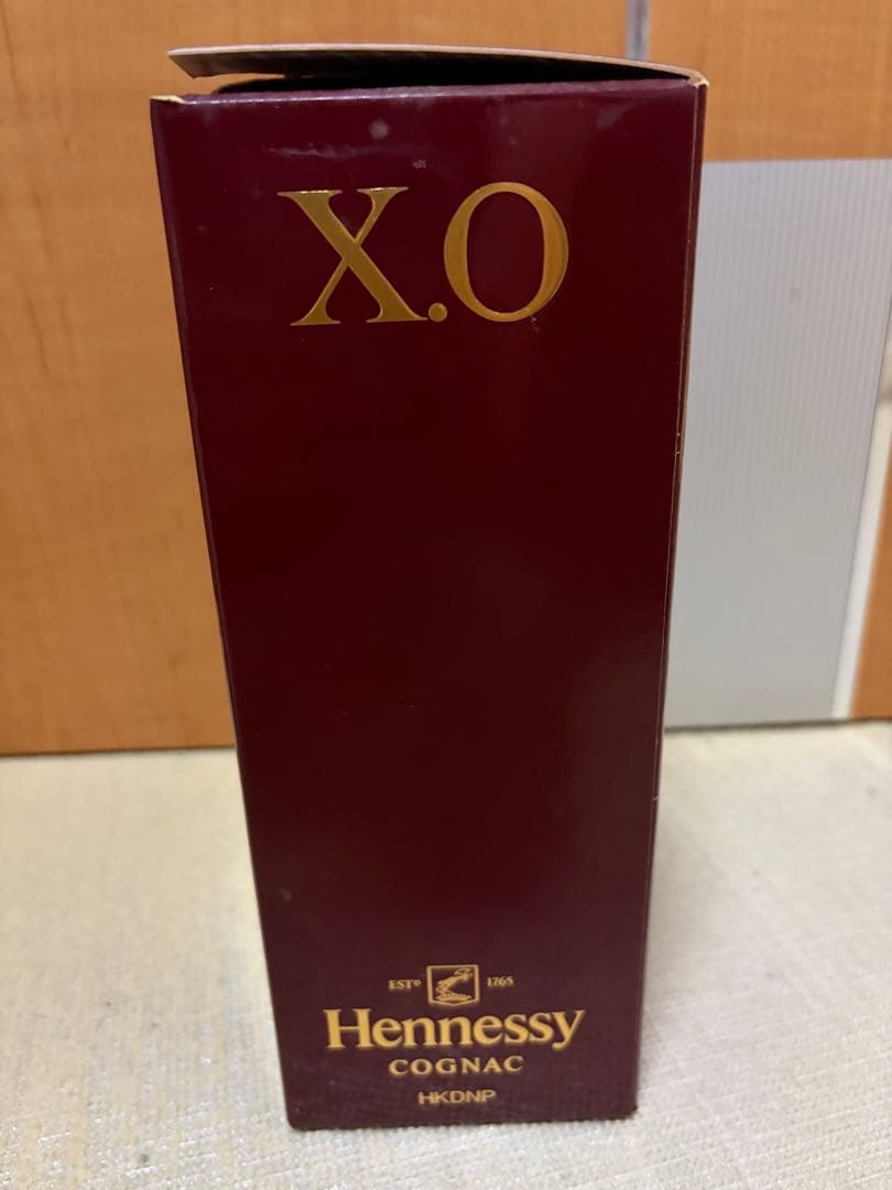 【未開封】hennessy cognac x.o ヘネシー コニャック 袋あり
