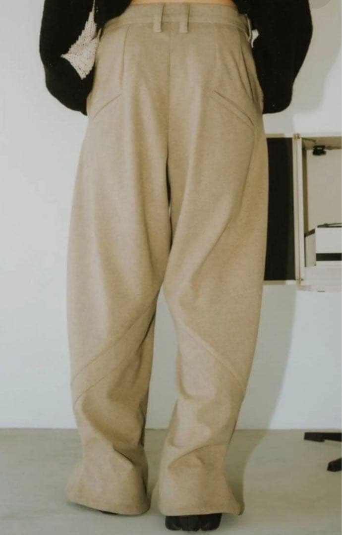 パンツ D Knuth Marf front slit pants