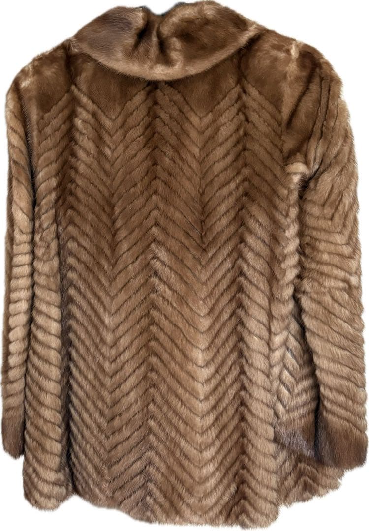 EMBA ミンク毛皮ショートコート