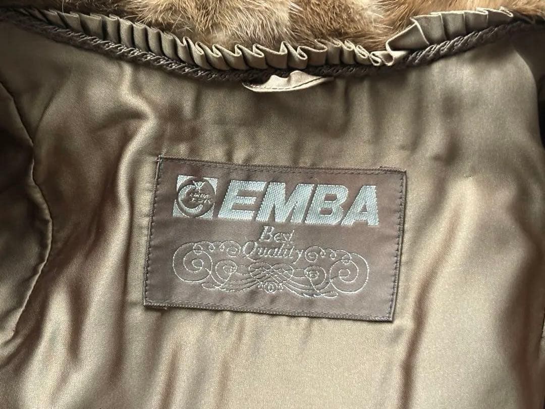 EMBA ミンク毛皮ショートコート