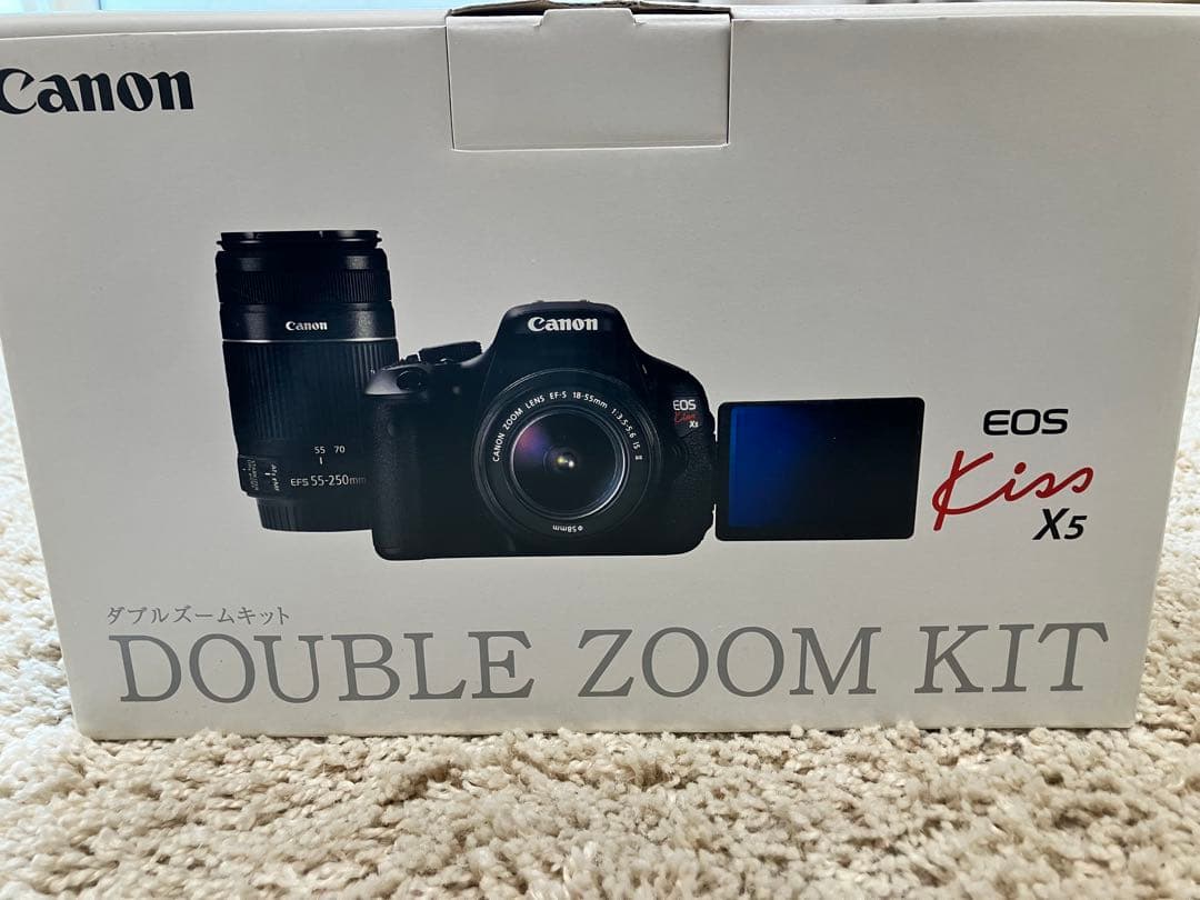 Canon EOS Kiss X5 ダブルズームキット