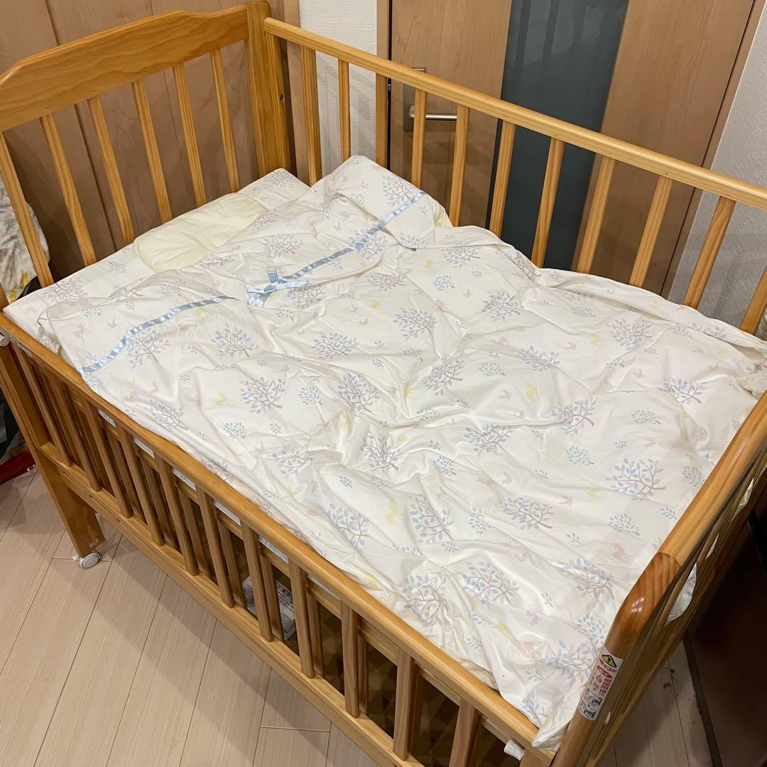 兵庫県 大阪府 KATOJI カトージ ベビーベット ハイタイプ ハイシート